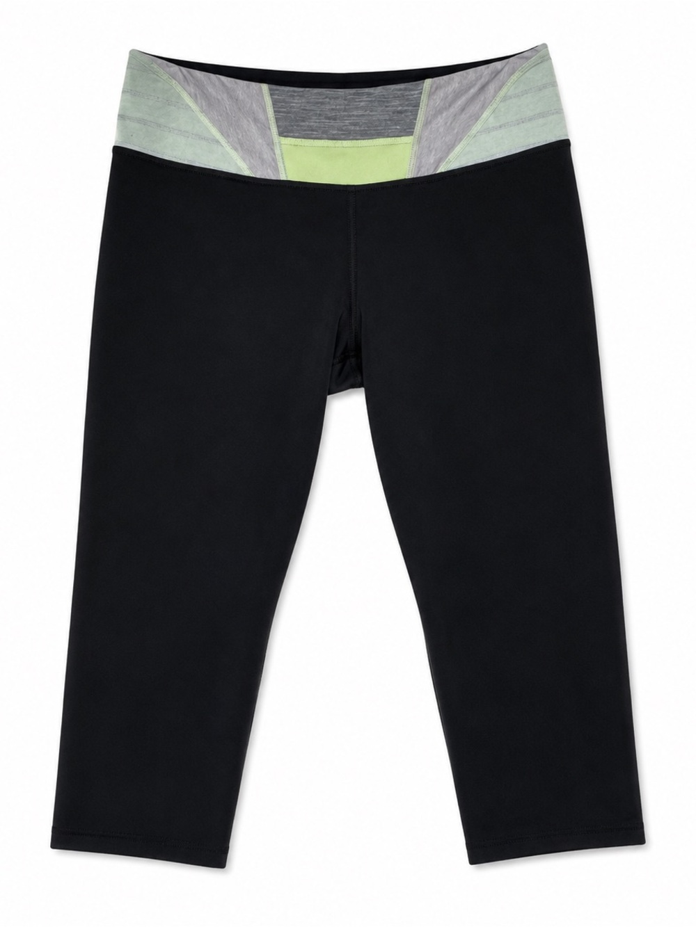 Lululemon Size 10 Crop Capri Leggings Black Yoga Workout Running Athletic Pants